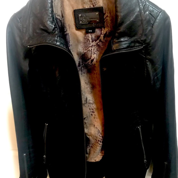 Aritzia leather jacket. Perfect condition worn twice. - Picture 1 of 4